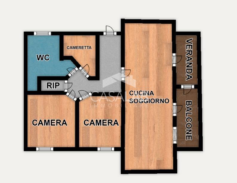 Immagine 27 di Appartamento in vendita  in via san martino 12 a Carini