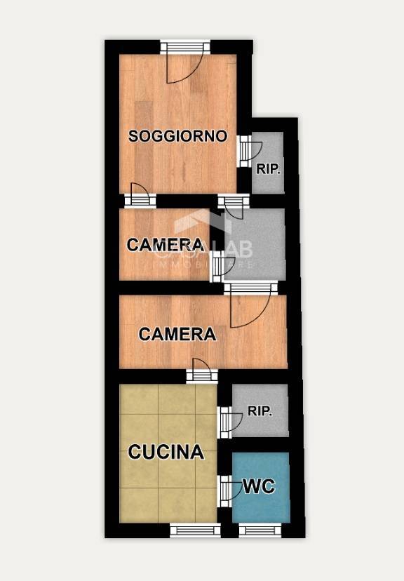 Immagine 12 di Appartamento in vendita  in via marchiano 3 a Carini