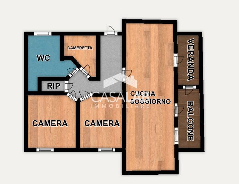 Immagine 27 di Appartamento in vendita  in via San Martino 12 a Carini