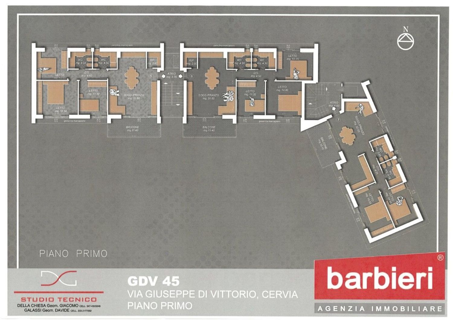 Immagine 13 di Appartamento in vendita  in Giuseppe di Vittorio a Cervia