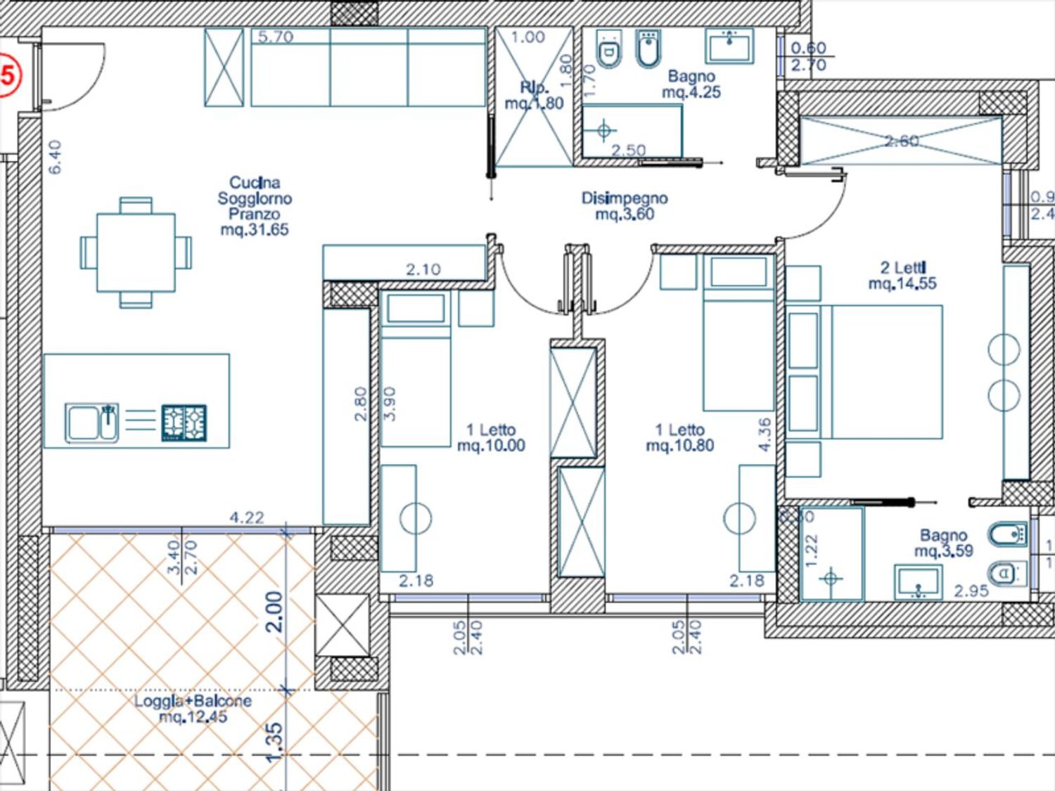 Immagine 59 di Appartamento in vendita  in Urano a Cervia