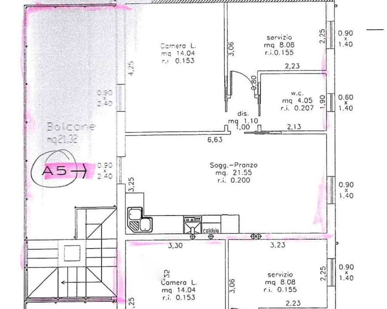 Immagine 8 di Appartamento in vendita  in Arturo Toscanini a Cervia