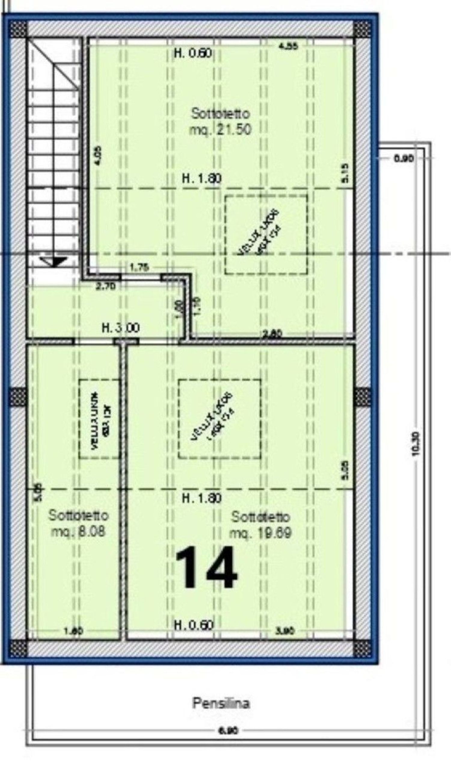 Immagine 14 di Appartamento in vendita  in del Trullo a Cervia