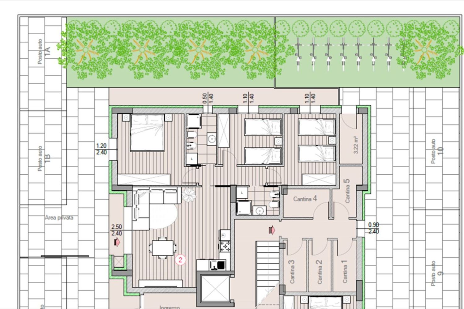 Immagine 18 di Appartamento in vendita  in Grazia Deledda a Cervia