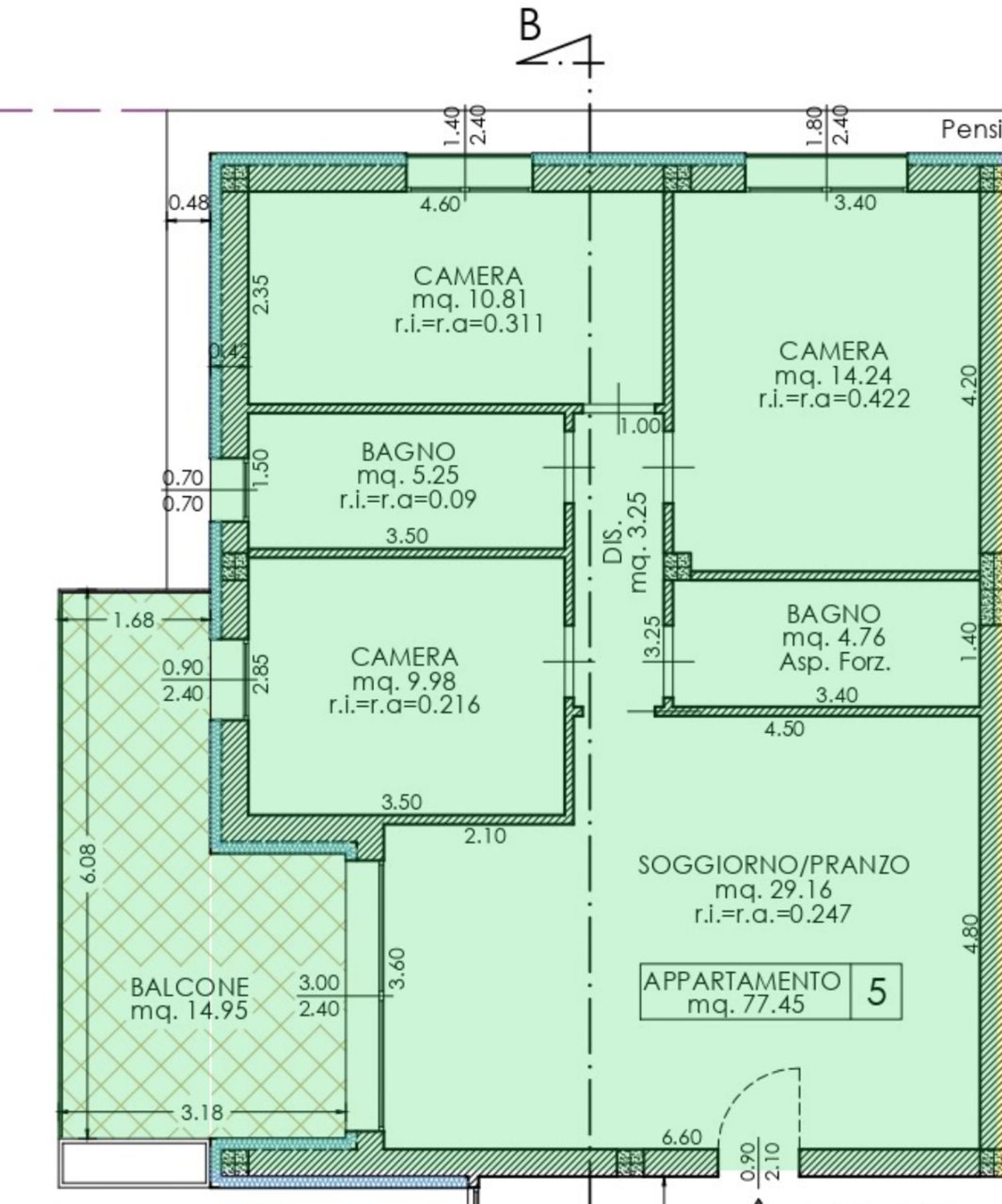 Immagine 7 di Appartamento in vendita  in Calabria a Cervia