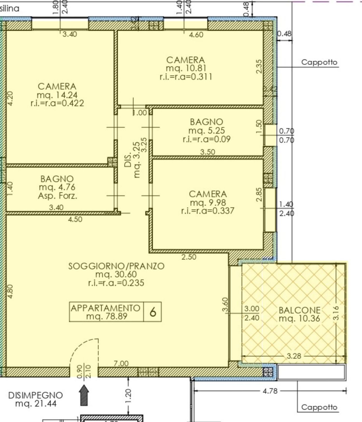 Immagine 8 di Appartamento in vendita  in Calabria a Cervia