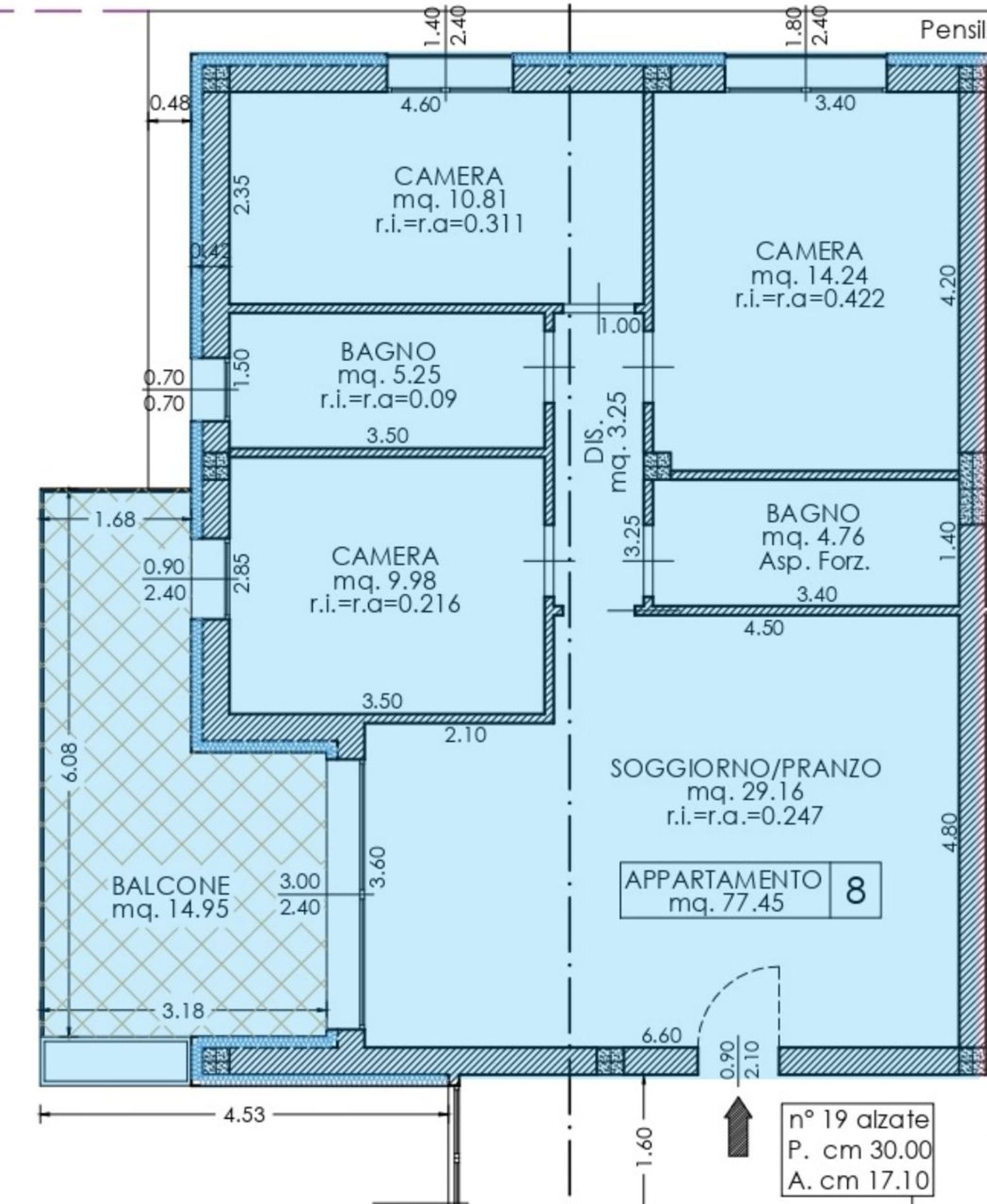 Immagine 9 di Appartamento in vendita  in Calabria a Cervia
