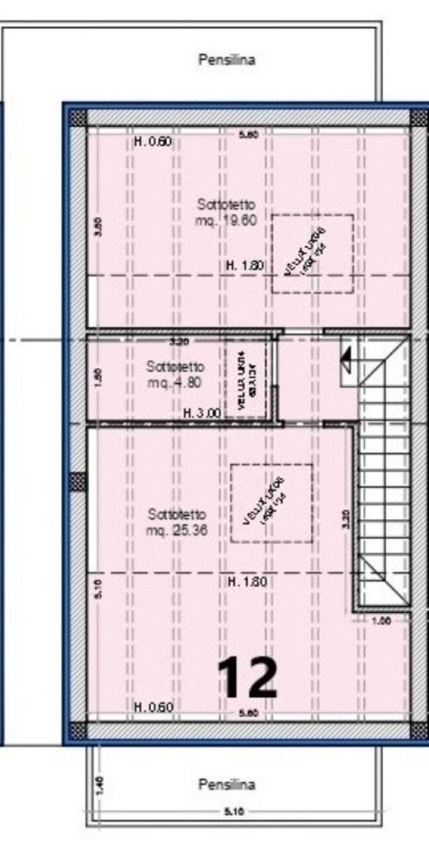 Immagine 14 di Appartamento in vendita  in del Trullo a Cervia