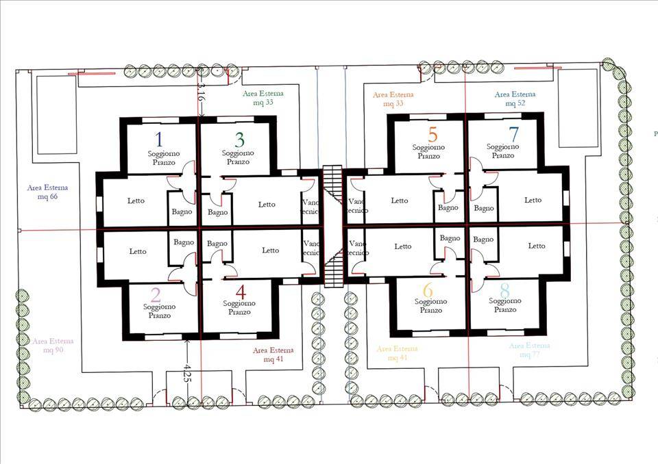 Immagine 8 di Appartamento in vendita  in Via Galeata 15 a Ravenna