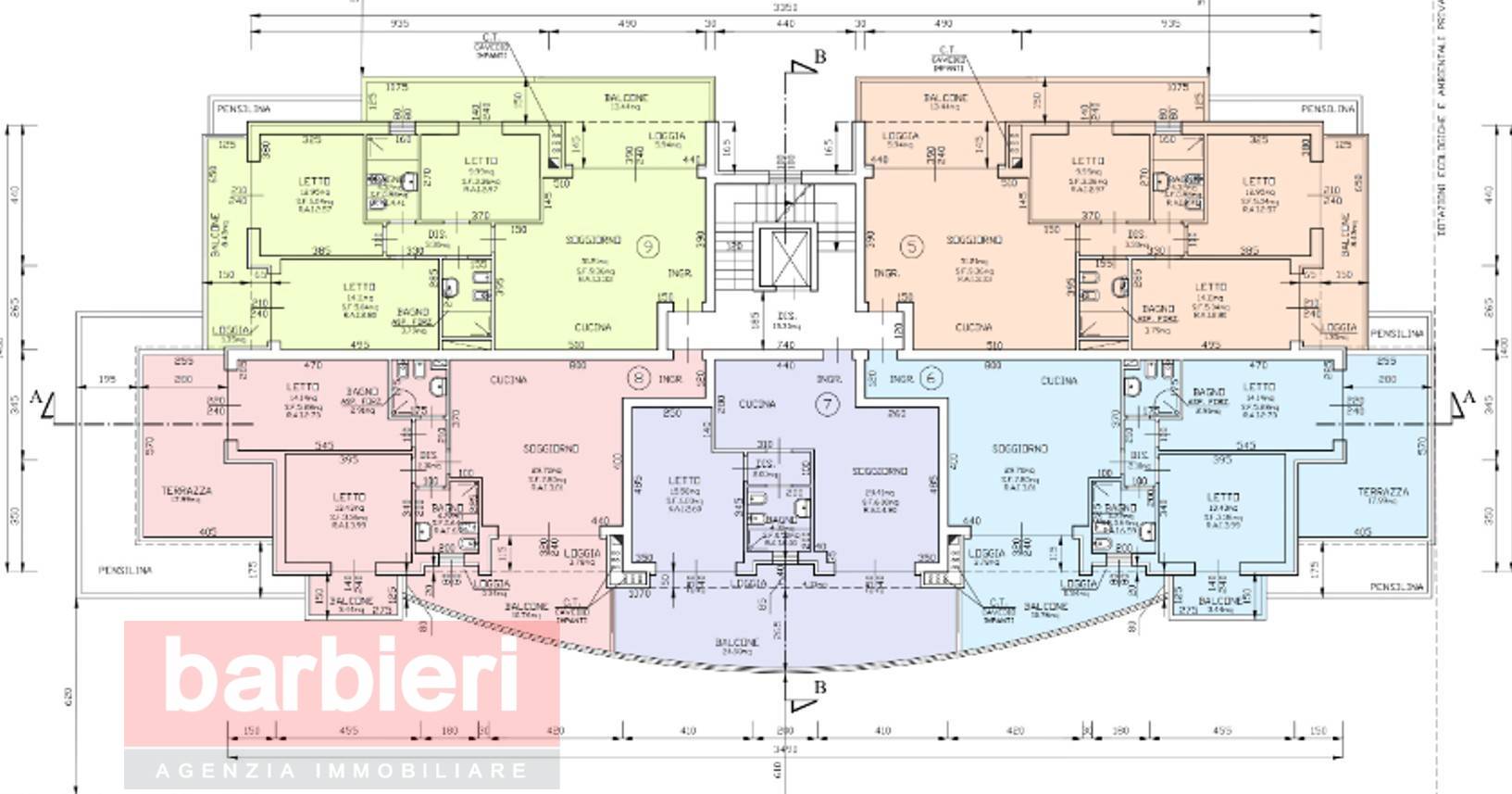 Immagine 17 di Appartamento in vendita  in VIA PLUTONE 11 a Cervia