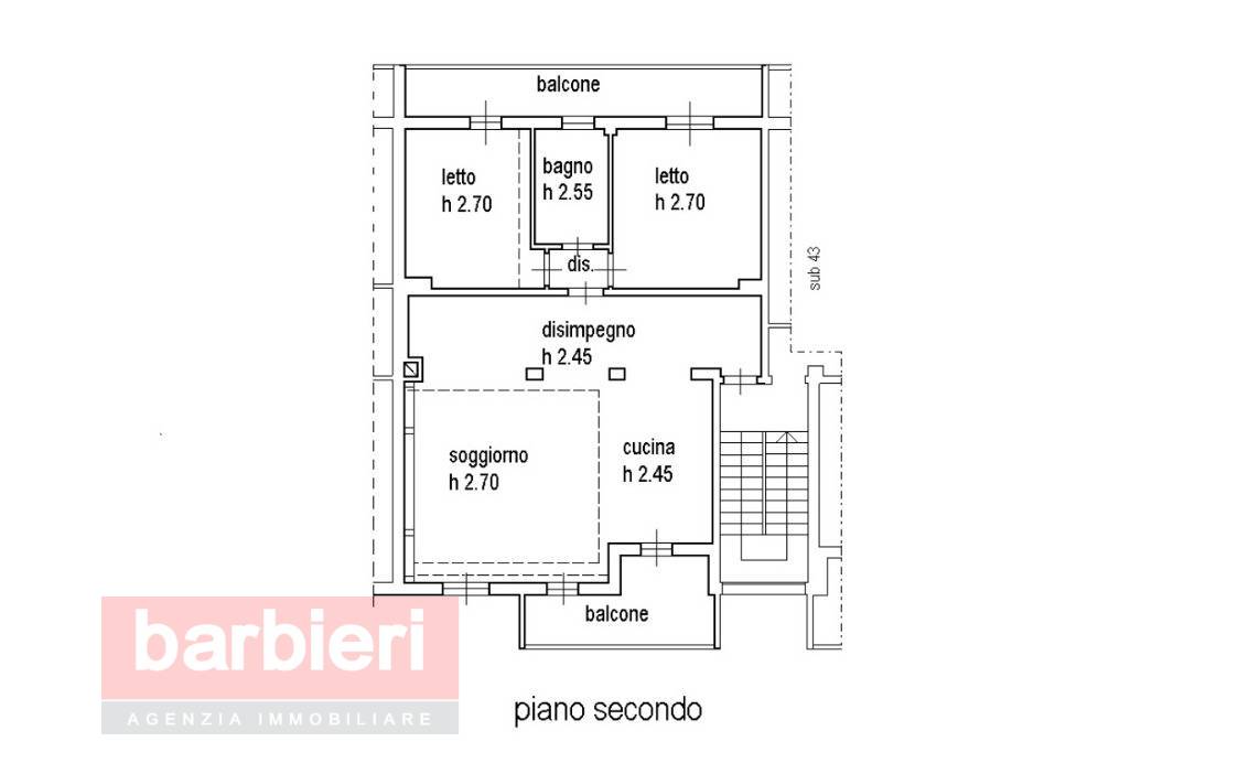 Immagine 23 di Appartamento in vendita  in via  Ovidio 7 a Cervia