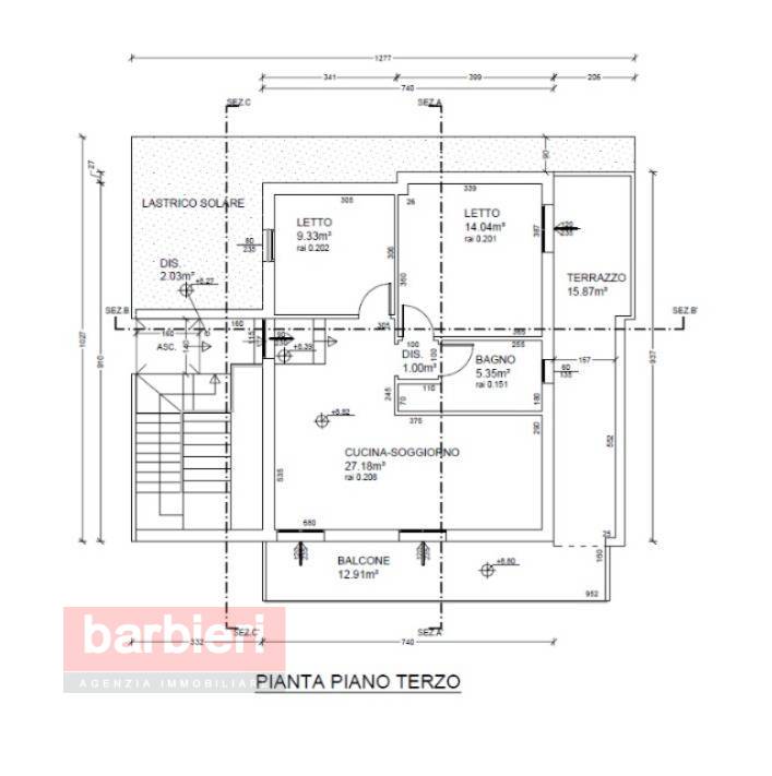 Immagine 3 di Appartamento in vendita  in Via Nettuno 10 a Cervia