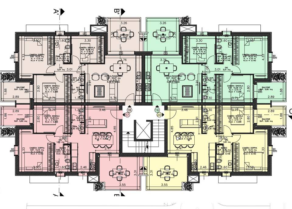 Immagine 11 di Appartamento in vendita  in via Teti 10 a Cervia