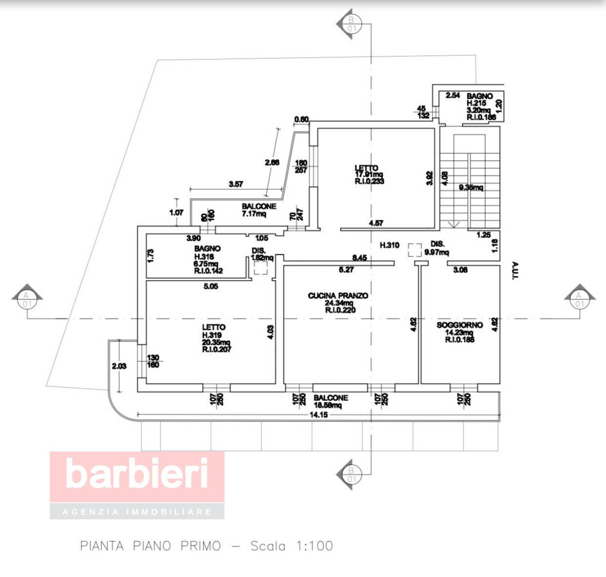 Immagine 15 di Appartamento in vendita  in Via Castiglione 5 a Cervia