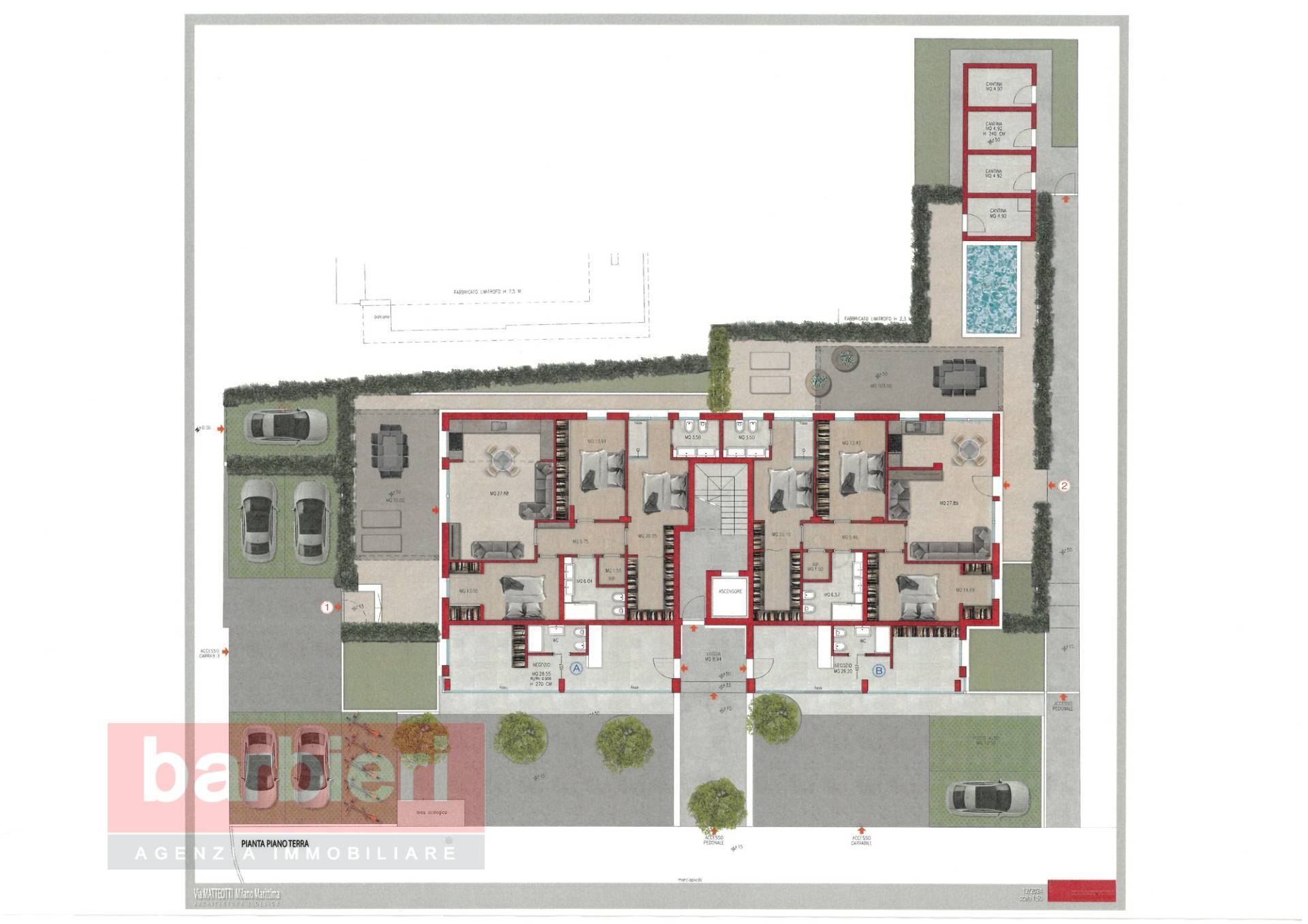 Immagine 7 di Locale commerciale in vendita  in Viale Matteotti 100 a Cervia