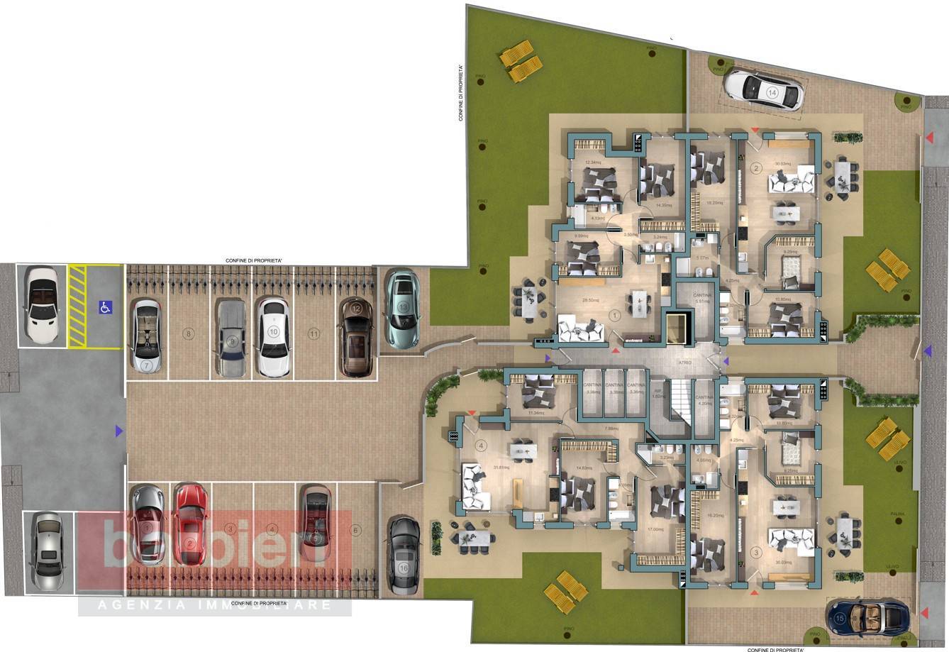 Immagine 10 di Appartamento in vendita  in Via del Correggio 23 a Cervia