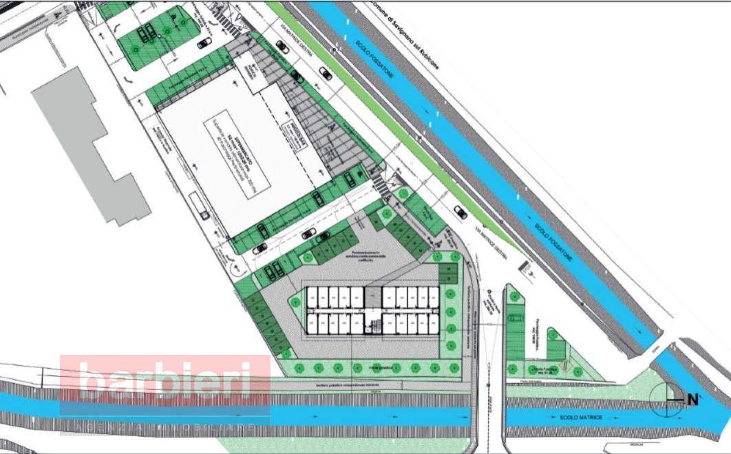 Immagine 6 di Terreno residenziale in vendita  in Via Matrice Destra 1 a San Mauro Pascoli