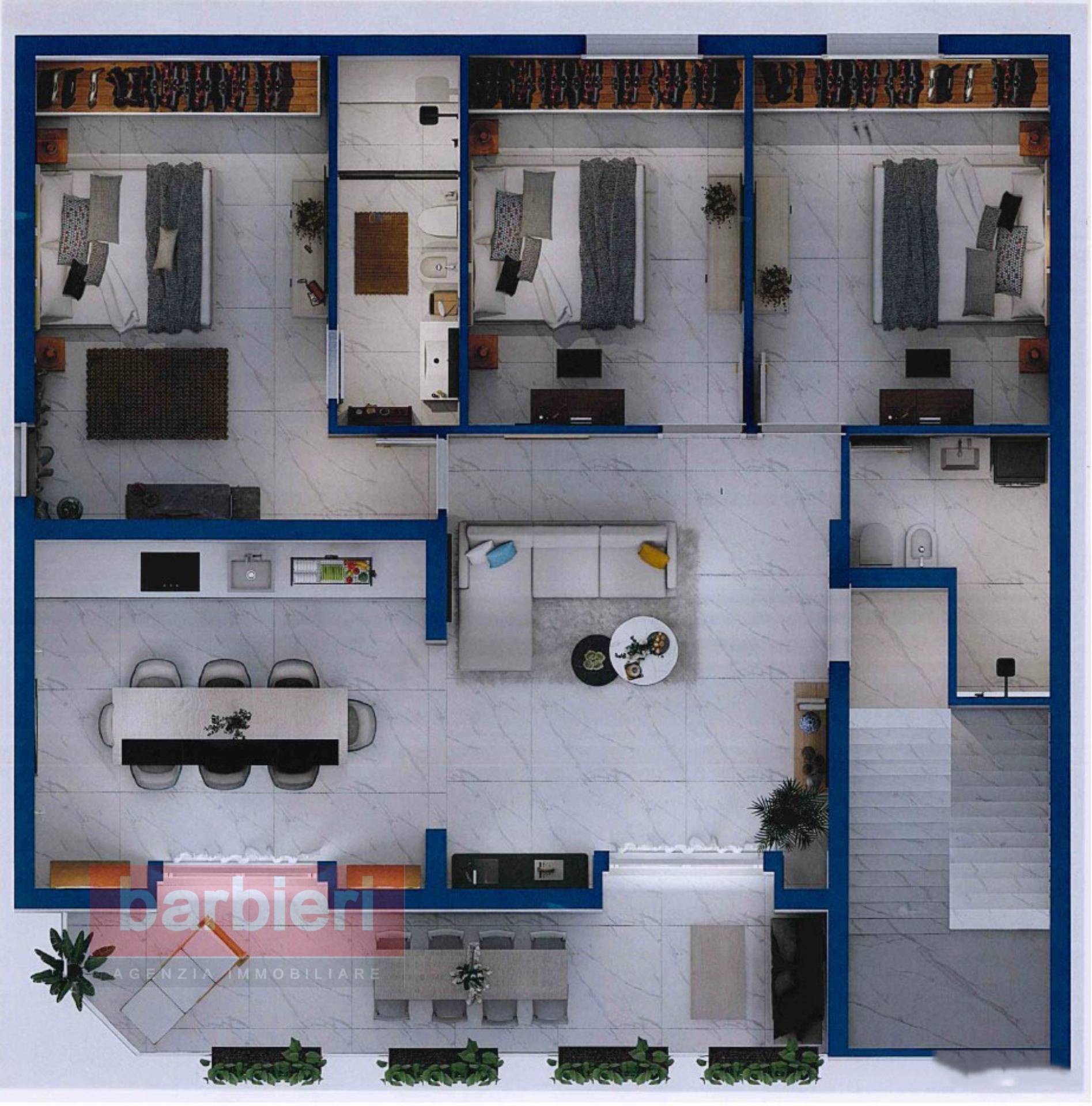 Immagine 28 di Appartamento in vendita  in viale belfiore 1 a Cervia