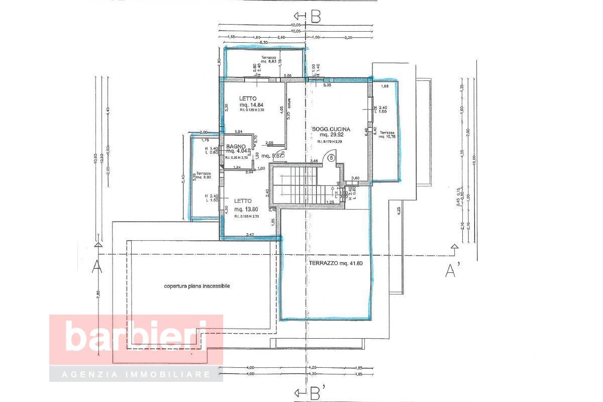 Immagine 28 di Appartamento in vendita  in Via Goito 5 a Ravenna