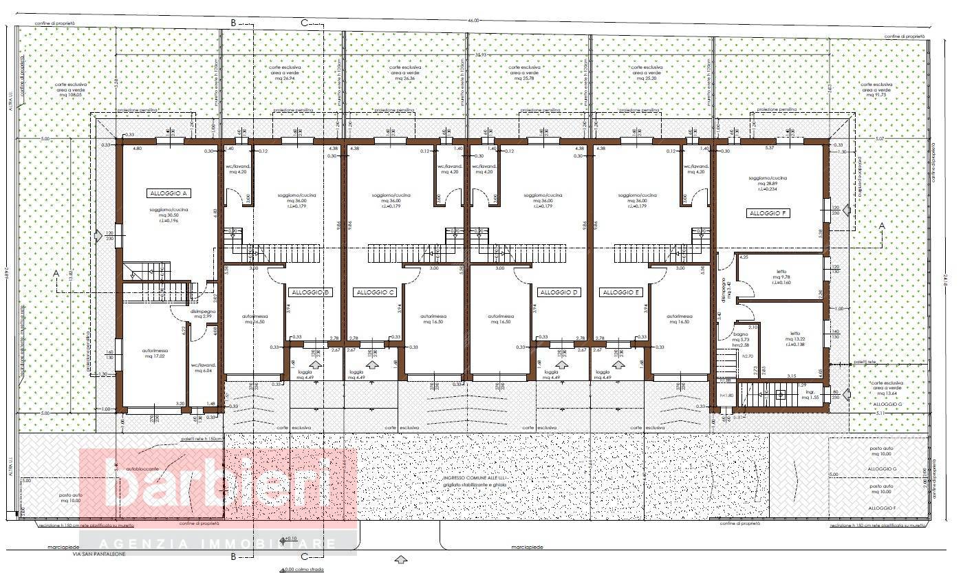 Immagine 6 di Villetta a schiera in vendita  in Via San Pantaleone a Ravenna