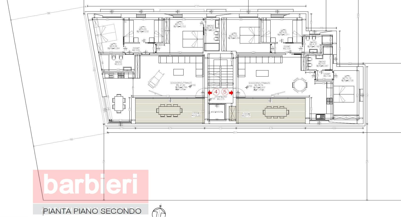 Immagine 5 di Appartamento in vendita  in viale filzi a Cervia
