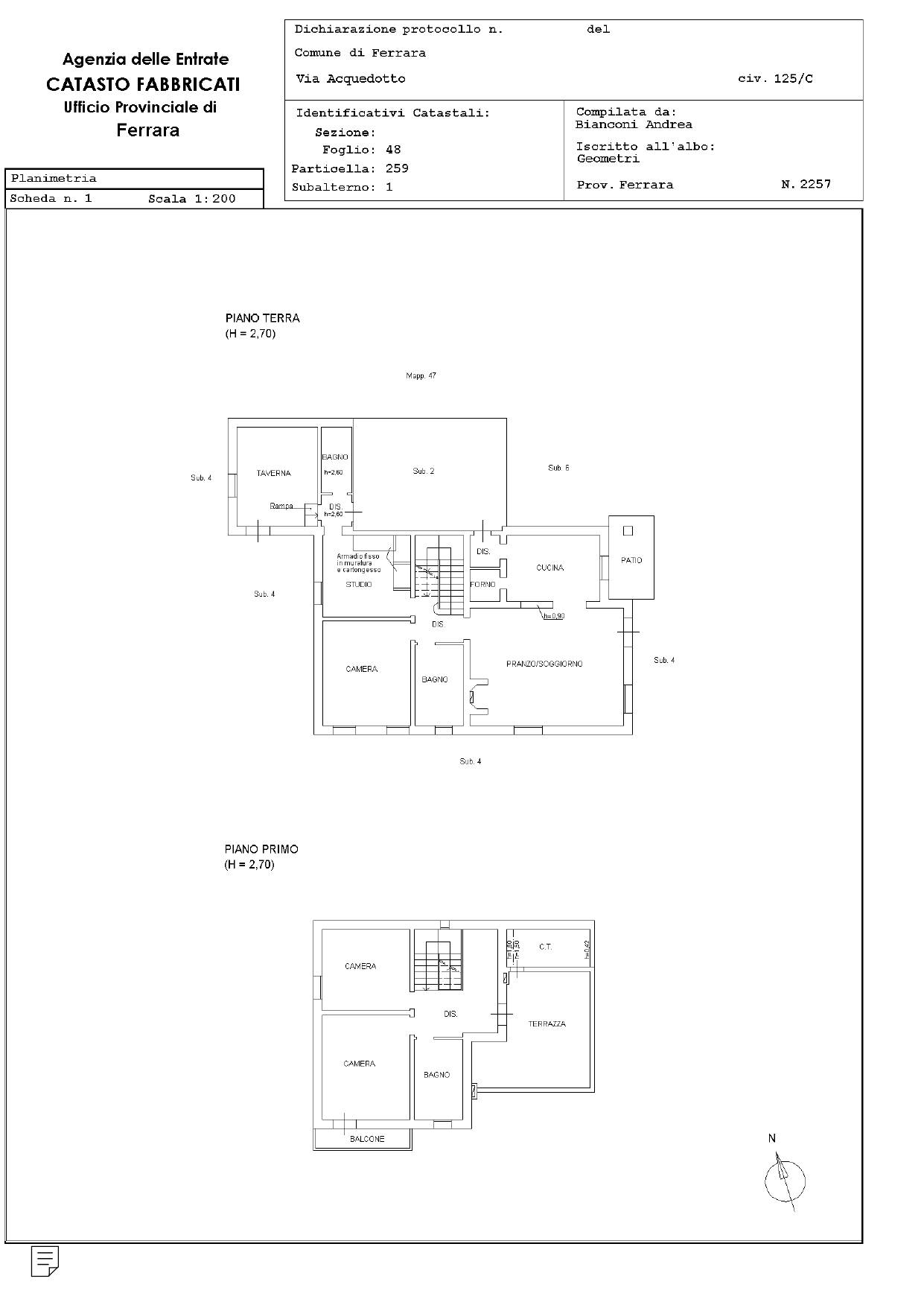 Immagine 49 di Villa in vendita  in Via Acquedotto a Ferrara