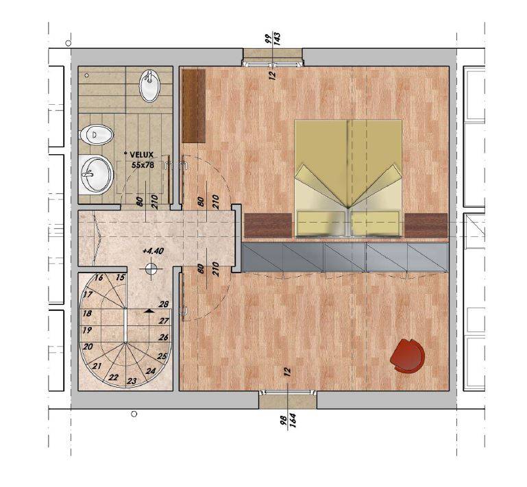 Immagine 21 di Appartamento in vendita  in Via Della Ghiara a Ferrara