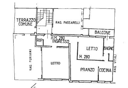 Immagine 23 di Appartamento in affitto  in Via Mozzo Tegola a Ferrara