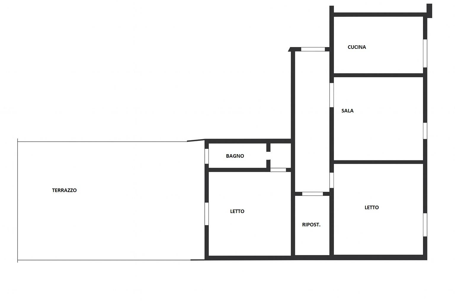 Immagine 25 di Appartamento in affitto  in Via Beatrice D'Este a Ferrara