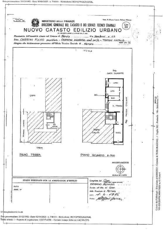 Immagine 15 di Casa semindipendente in affitto  in Via Giuseppe Mentessi a Ferrara