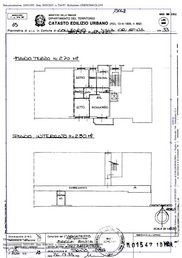 Immagine 31 di Appartamento in vendita  in via Marzabotto 12 a Collegno