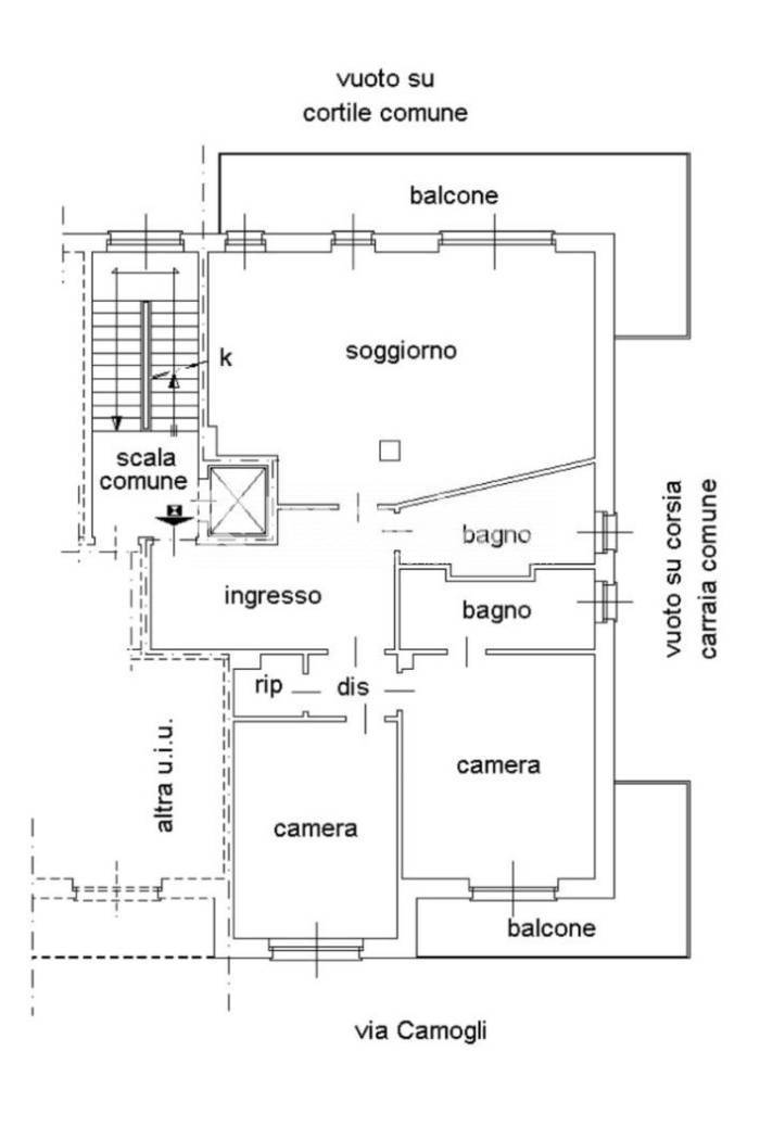 Immagine 37 di Appartamento in vendita  in Via Camogli 8 a Torino