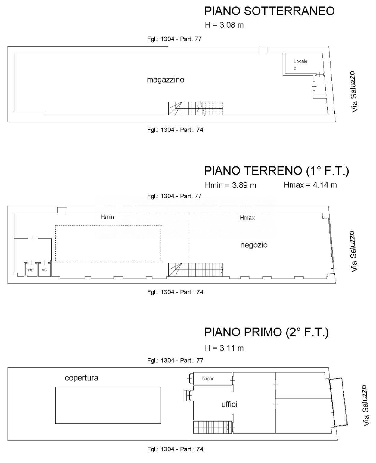Immagine 19 di Locale commerciale in vendita  in Via Saluzzo 11 a Torino