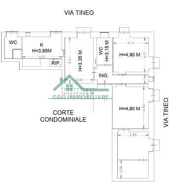 Immagine 56 di Appartamento in vendita  in Via Vittorio Emanuele II a Catania