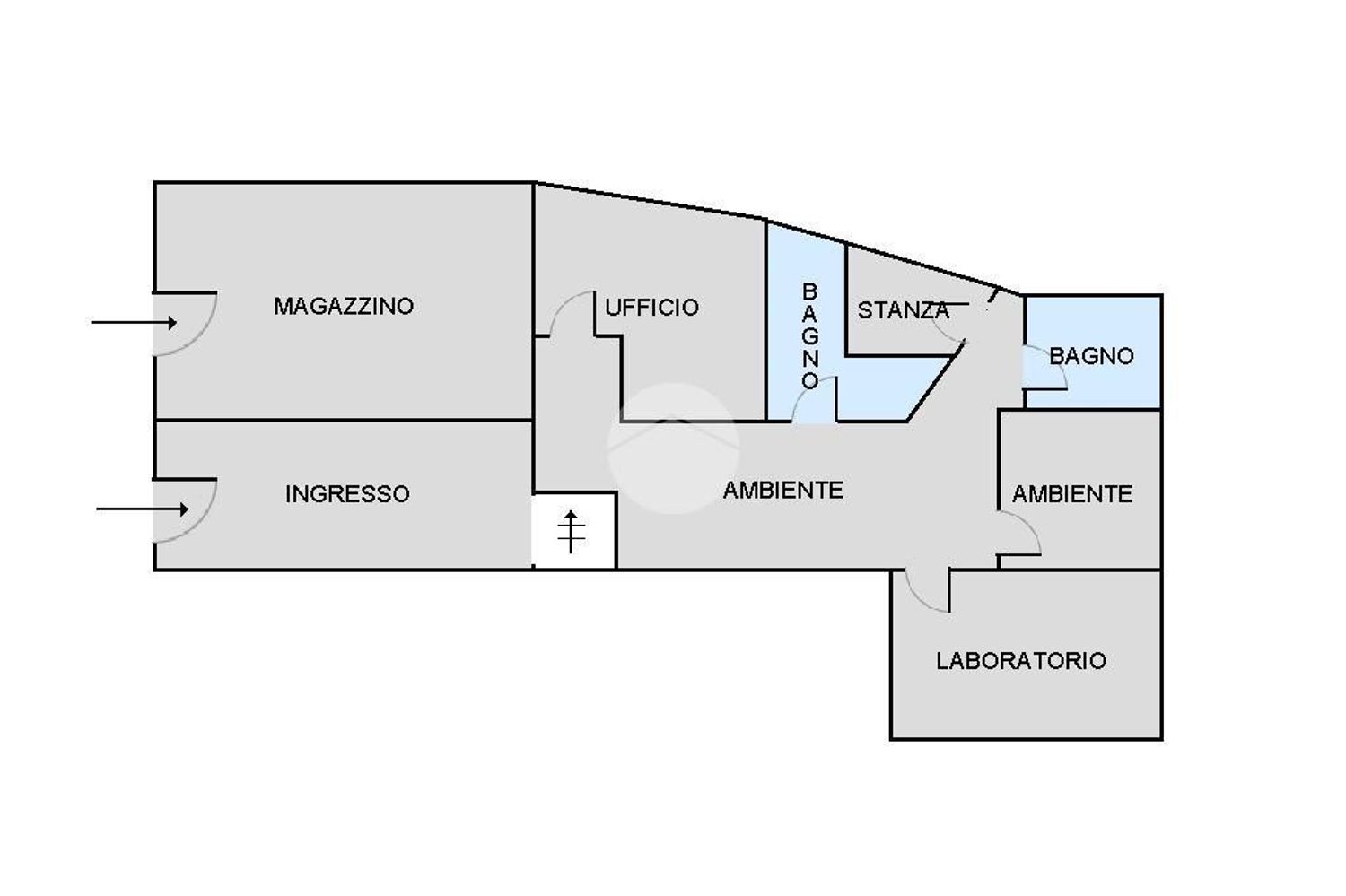 Immagine 20 di Ufficio in vendita  in Papa Giovanni XIII 46 a Balestrate