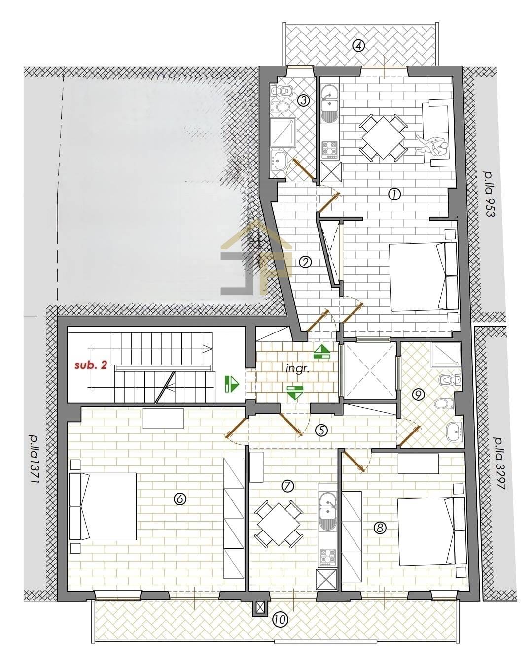 Immagine 33 di Appartamento in vendita  in Via Santa Rosalia 129 a Terrasini