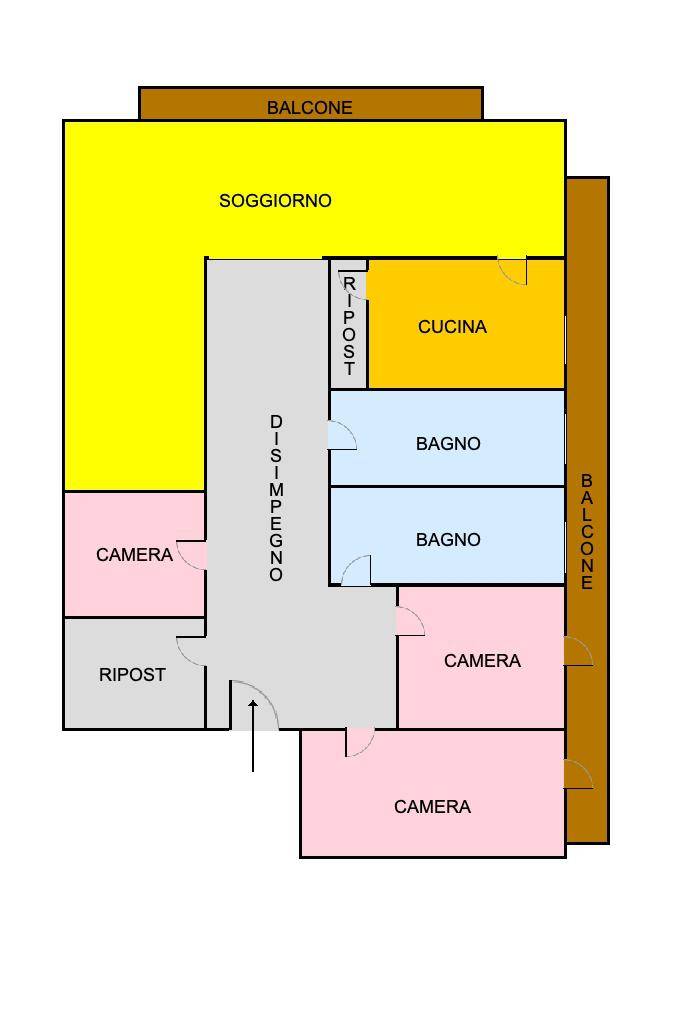 Immagine 24 di Appartamento in vendita  in Via Bologna 34 a Partinico