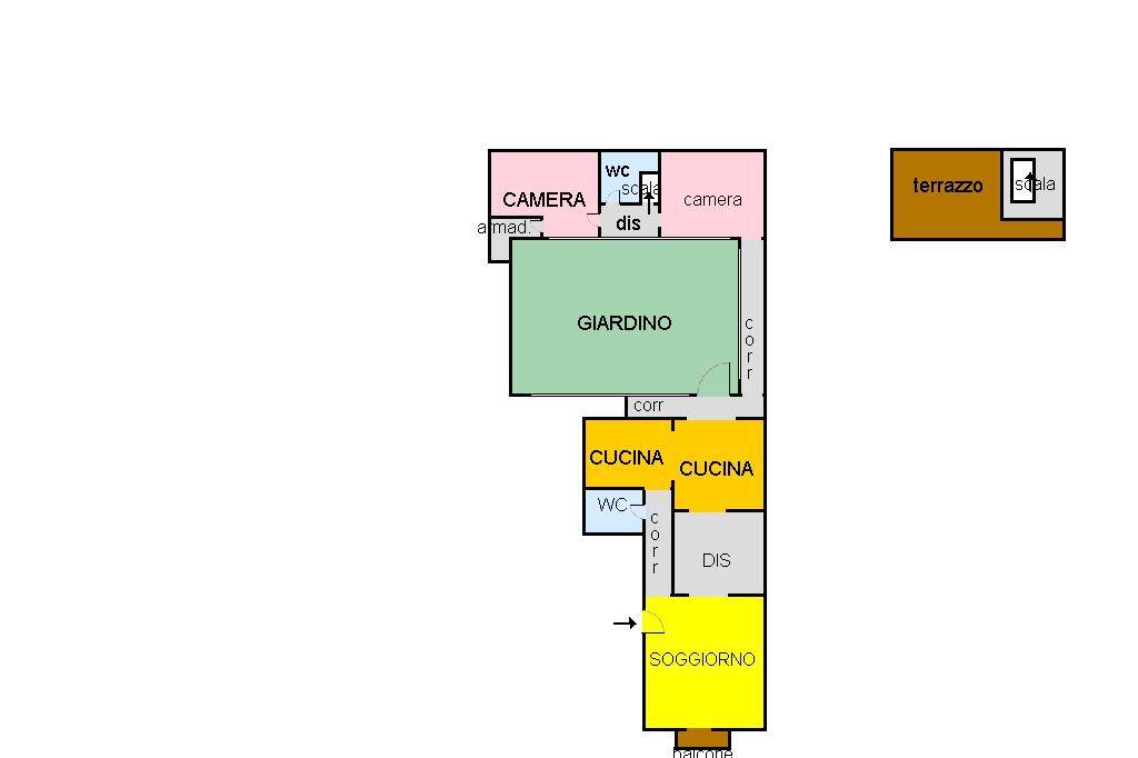 Immagine 30 di Appartamento in vendita  in Piazza Scaffa 20 a Palermo