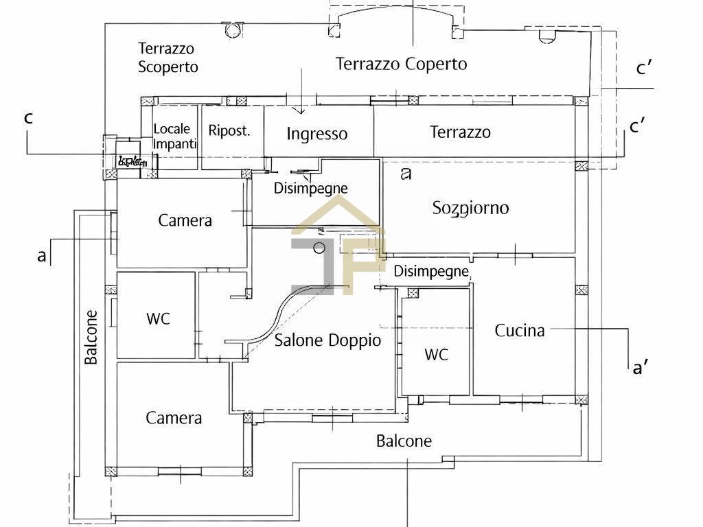 Immagine 39 di Villa in vendita  in Contrada Calarossa a Terrasini