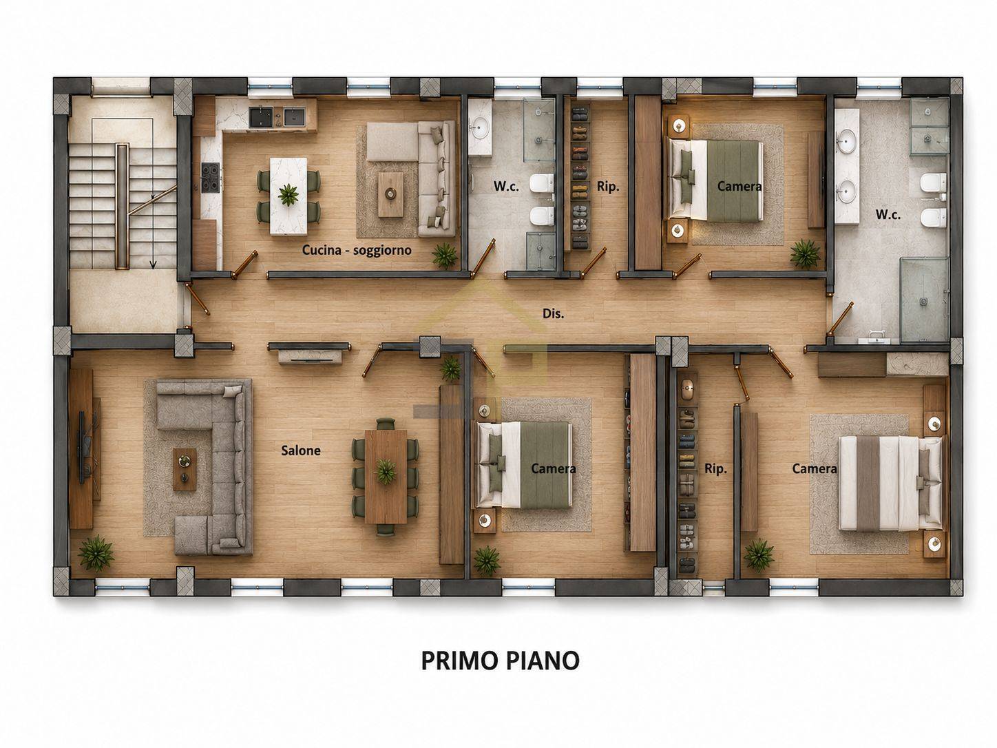 Immagine 19 di Appartamento in vendita  in Via Benvenuto Cellini 31 a Partinico