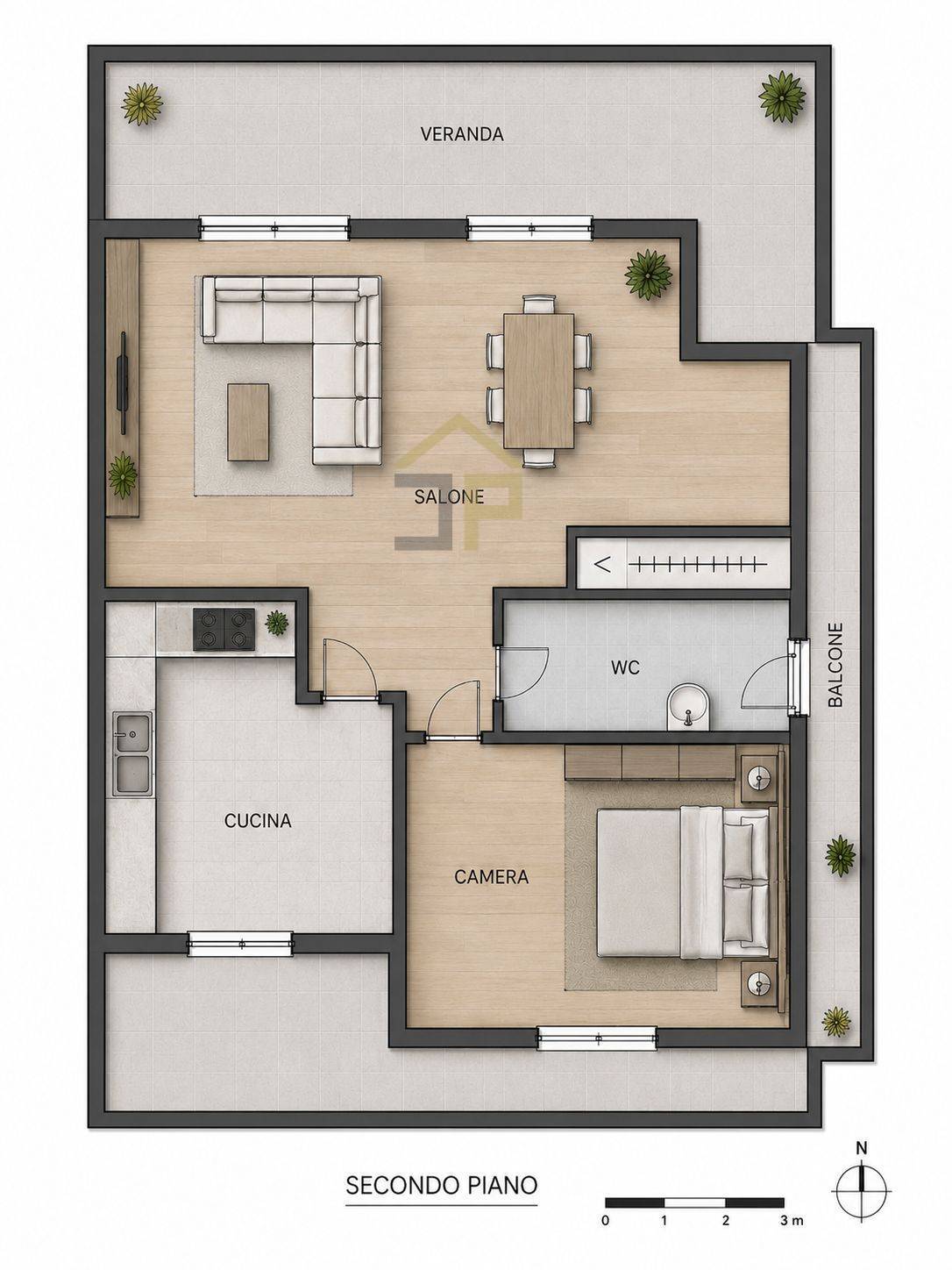 Immagine 41 di Casa semindipendente in vendita  in Via Vincenzo Florio 3 a Balestrate