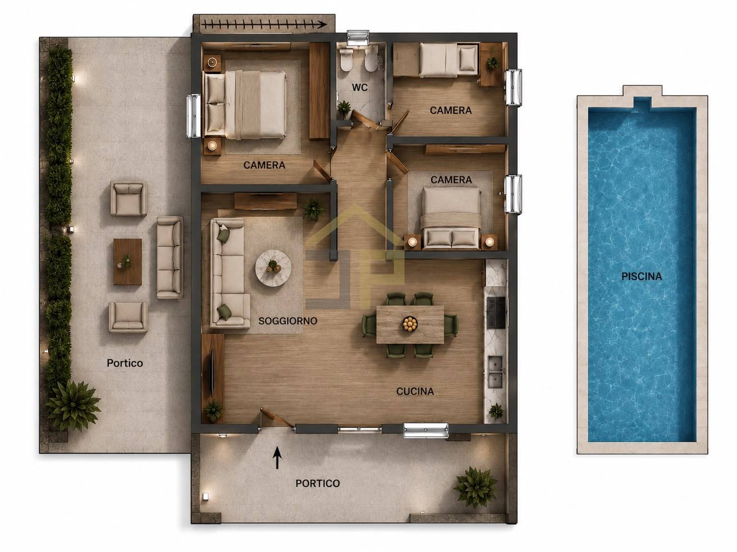 Immagine 39 di Villa in vendita  in Contrada Cicala a Partinico
