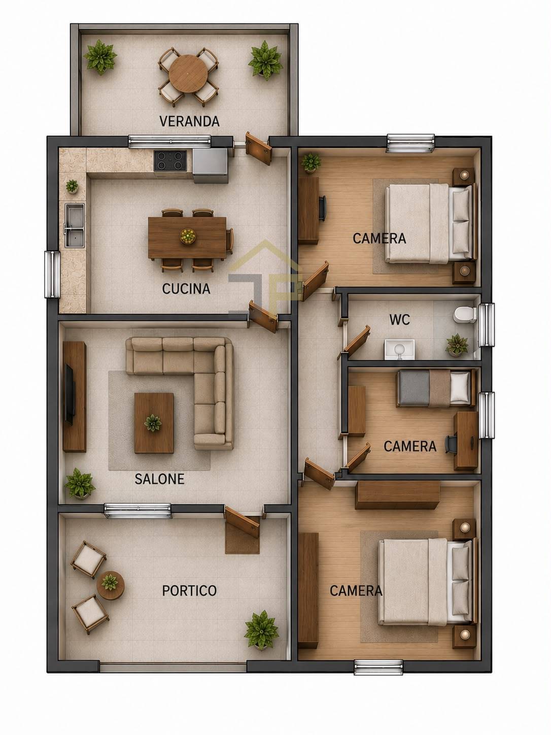 Immagine 29 di Villa in vendita  in Contrada Pantalina a Capaci