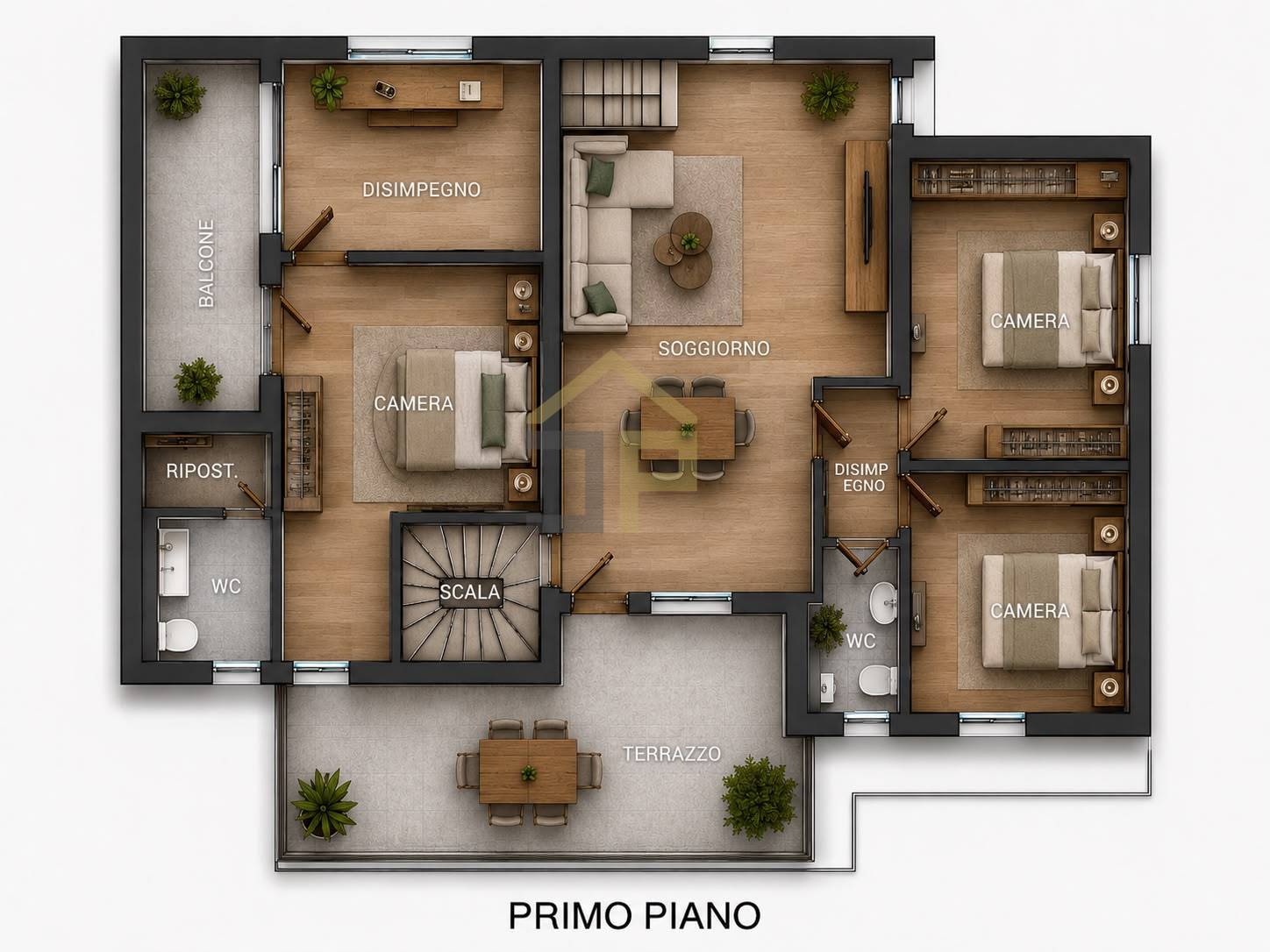 Immagine 70 di Villa in vendita  in Contrada Piraineto snc a Capaci