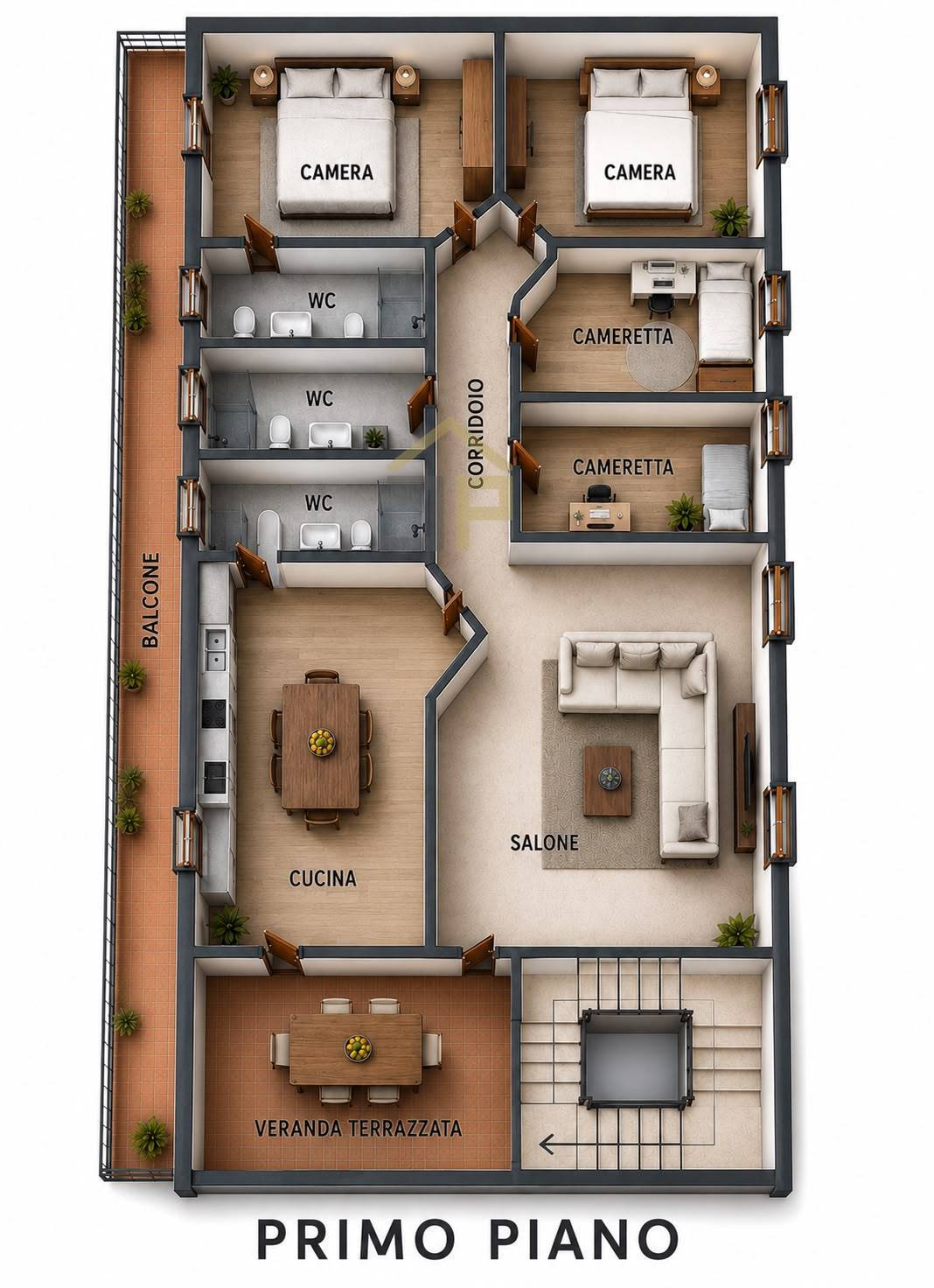 Immagine 38 di Casa semindipendente in vendita  in Contrada Garofalo a Partinico