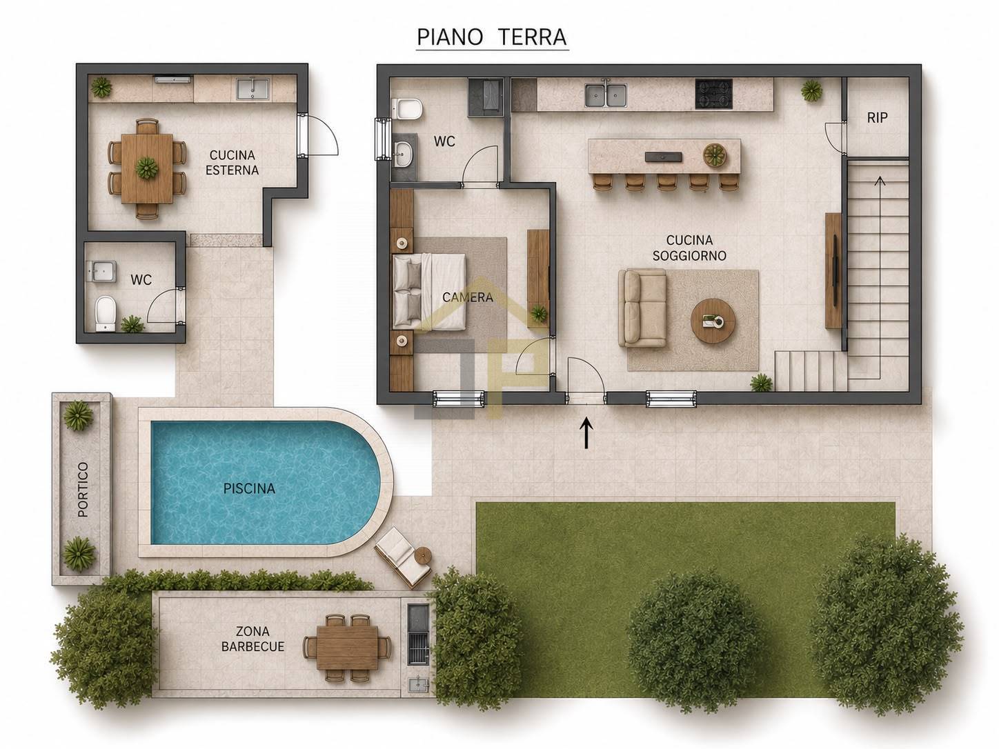 Immagine 35 di Villa in vendita  in Contrada Spadafora a Partinico