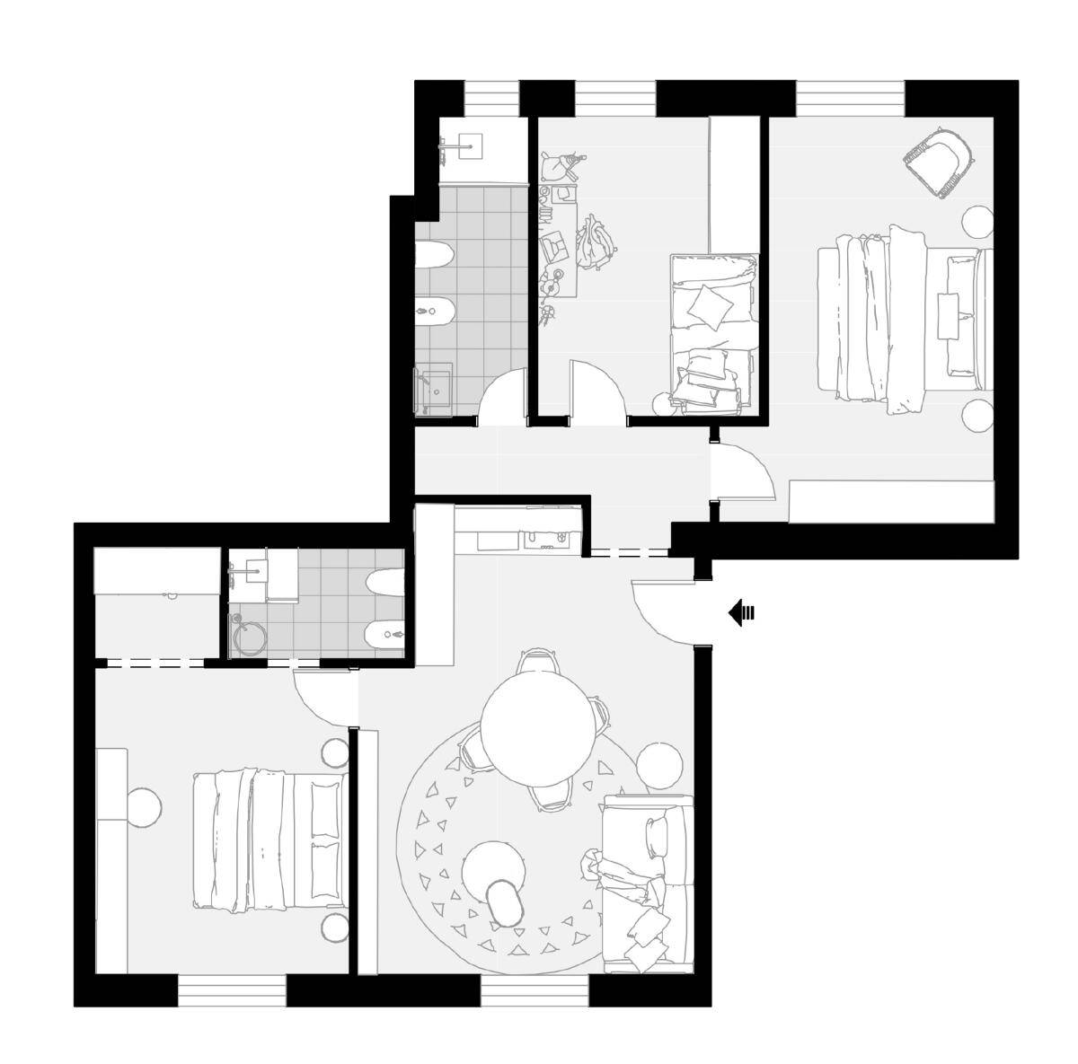 Immagine 36 di Appartamento in vendita  in Via Espinasse 7 a Milano