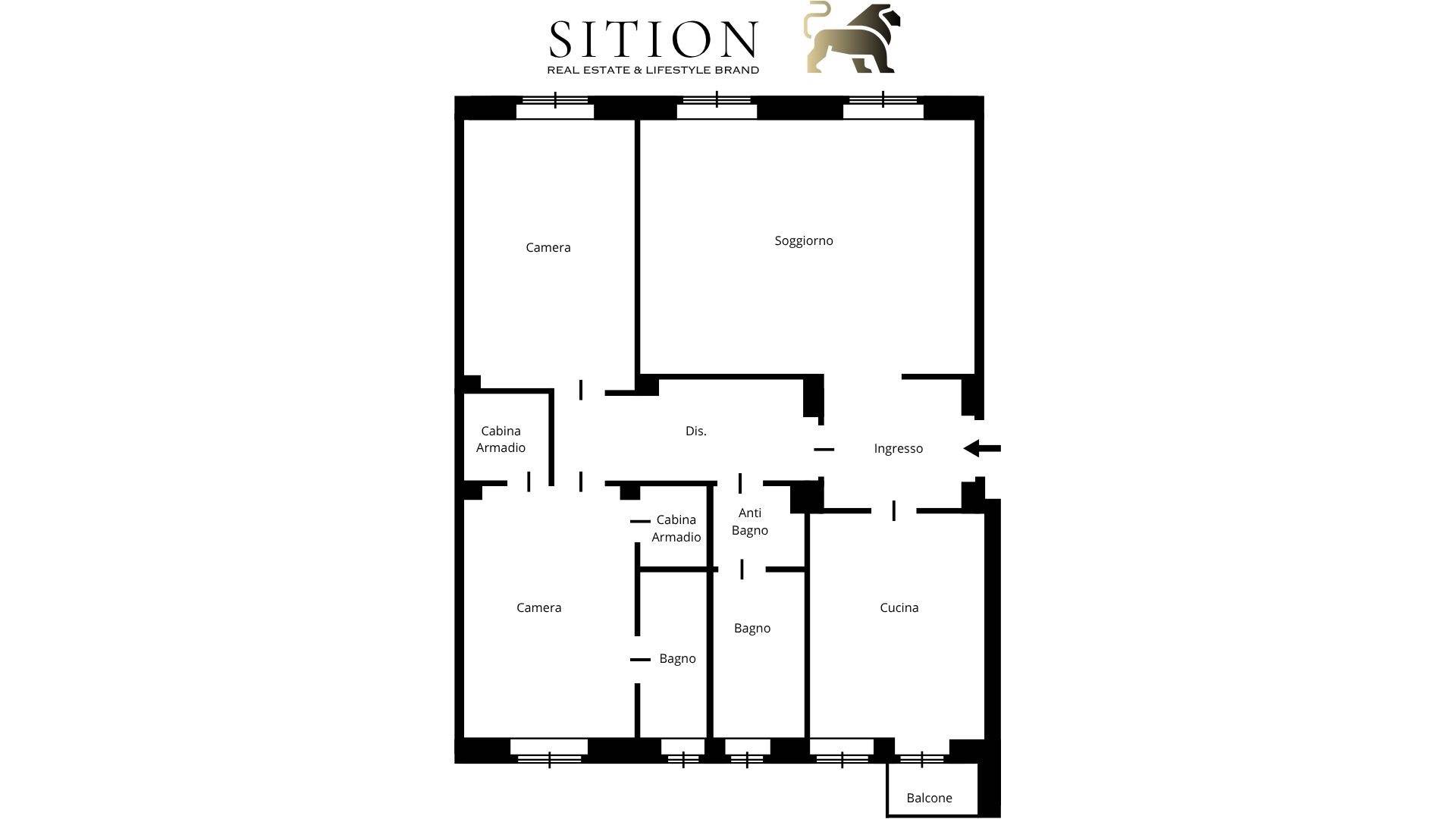 Immagine 23 di Appartamento in vendita  in Via Giulio Cesare Procaccini 34 a Milano