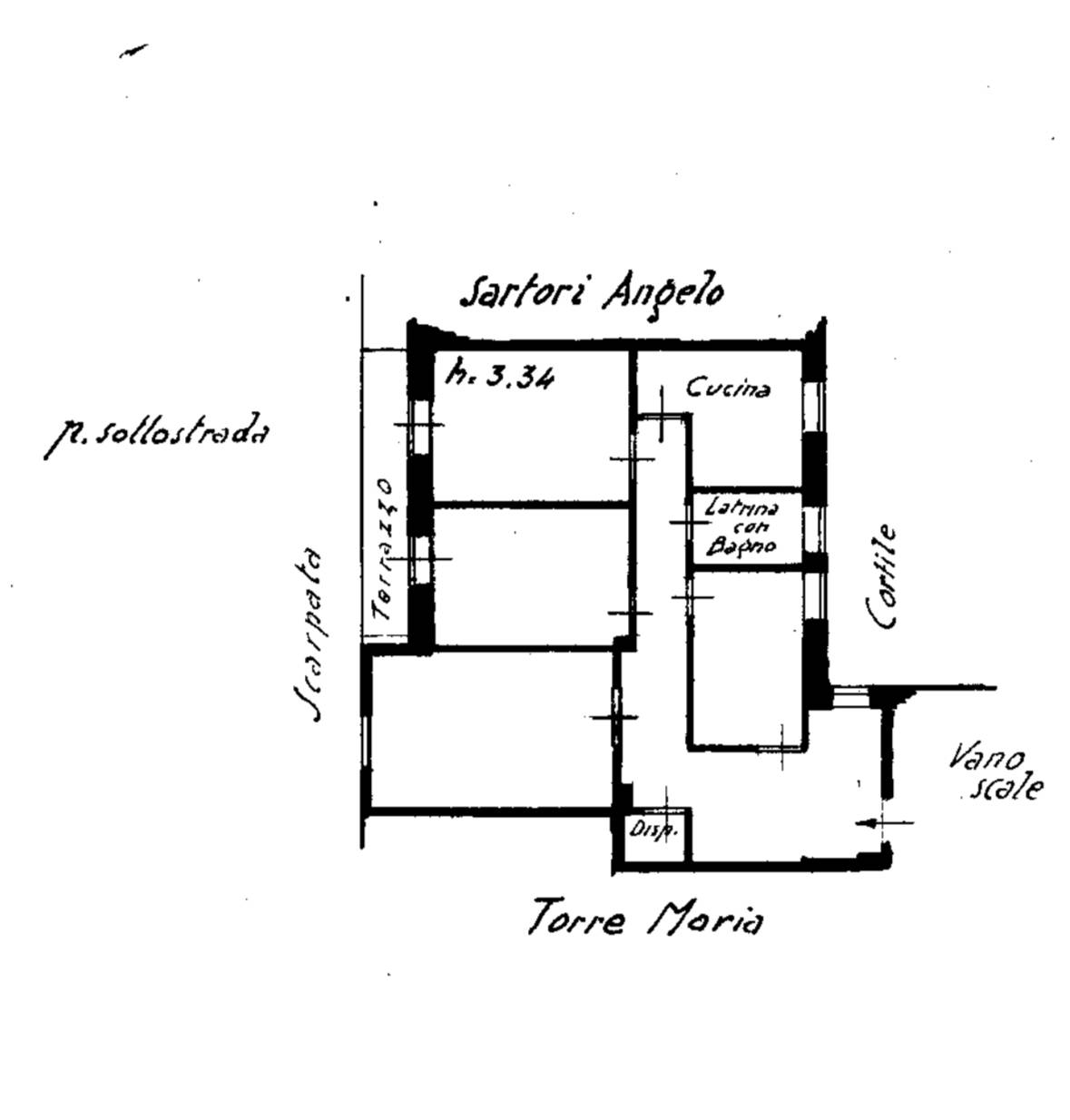 Immagine 13 di Appartamento in vendita  in via nizza 6 a Genova