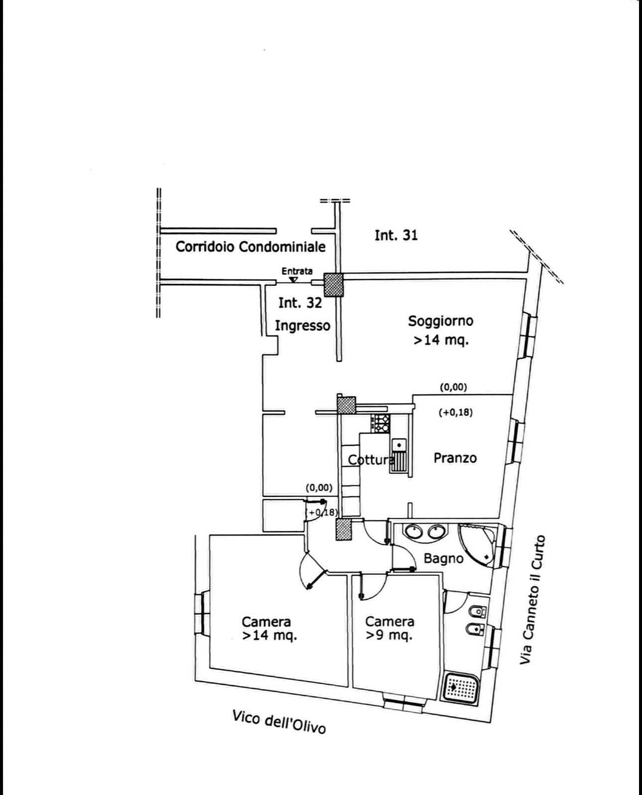 Immagine 30 di Appartamento in vendita  in Piazza De Marini 3 a Genova